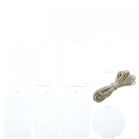 artoz Geschenkanhaenger weiss Hangtag Set kraft 16 St. artoz Geschenkanhaenger weiss Hangtag Set kraft 16 St.