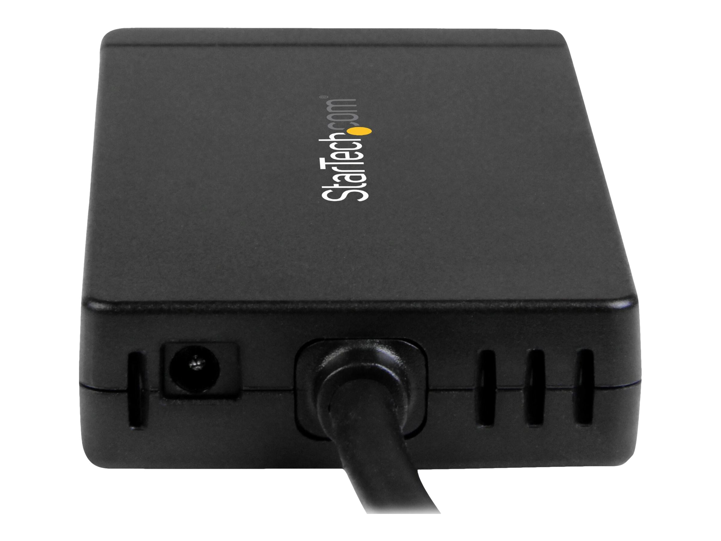 STARTECHCOM 3 Port USB 30 Hub mit USBC und Gigabit Ethernet inklusive Netzteil USB C Hub USB TypC Hub mit GbE USB Ty