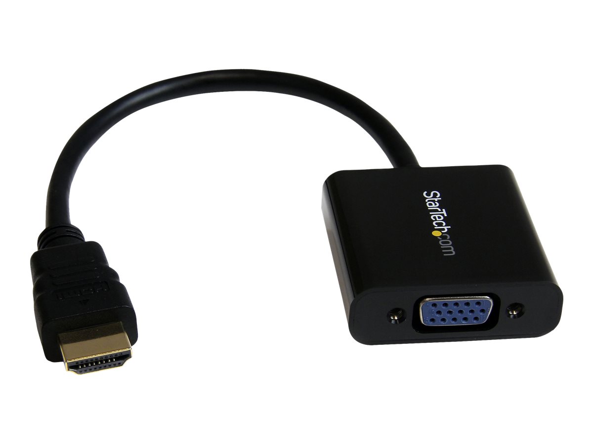 Startech Adapter HDMI > VGA Video Konverter 1080P 245mm schw