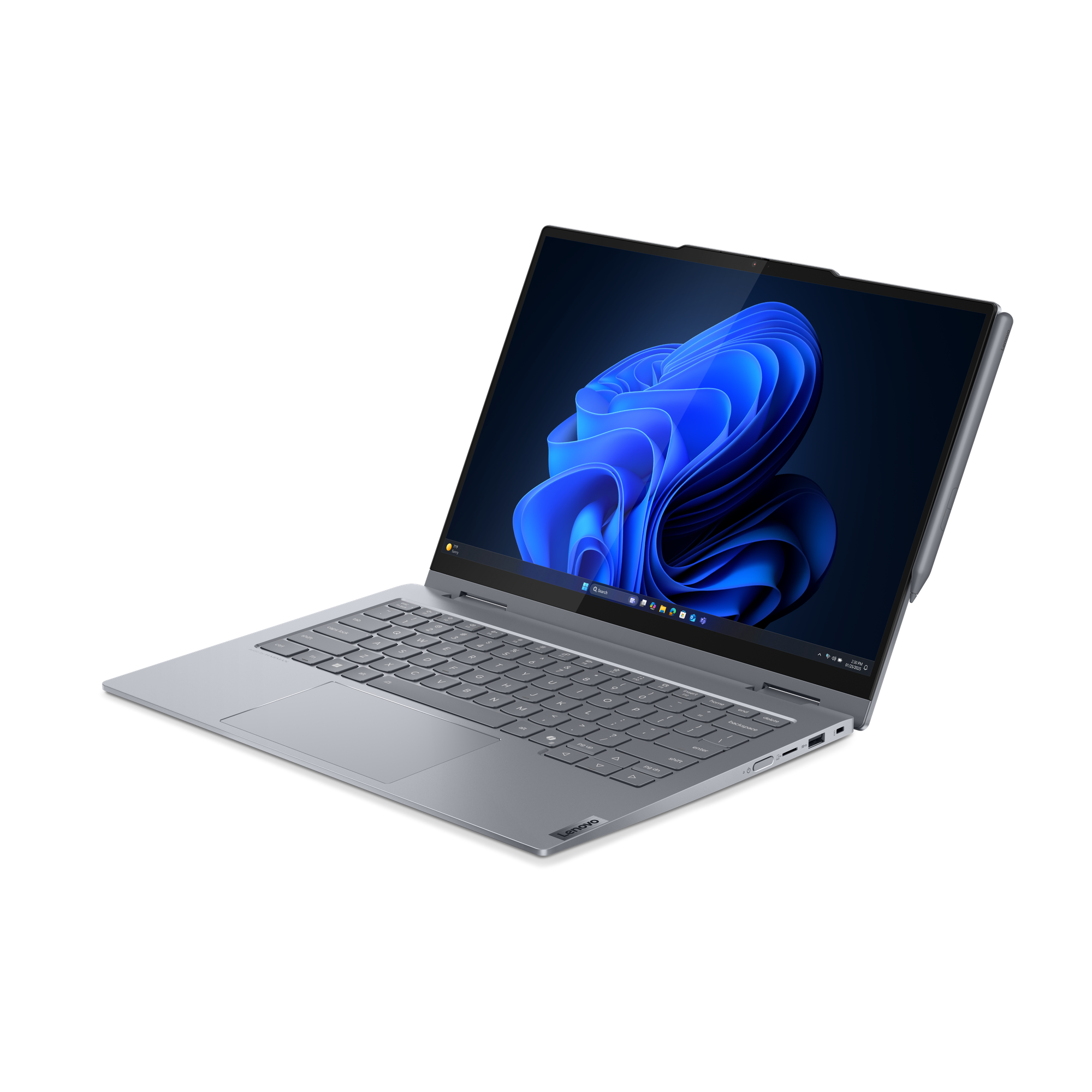 LENOVO ThinkBook 14 2in1 G5 Intel Core Ultra 5 225U 35,56cm 14Zoll Touch WUXGA 16GB 512GB SSD UMA W11P No WWAN TopSeller Luna Grey