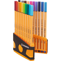 STABILO point 88 Fineliner farbsortiert 0,4 mm, 20 St. STABILO point 88 Fineliner farbsortiert 0,4 mm, 20 St.