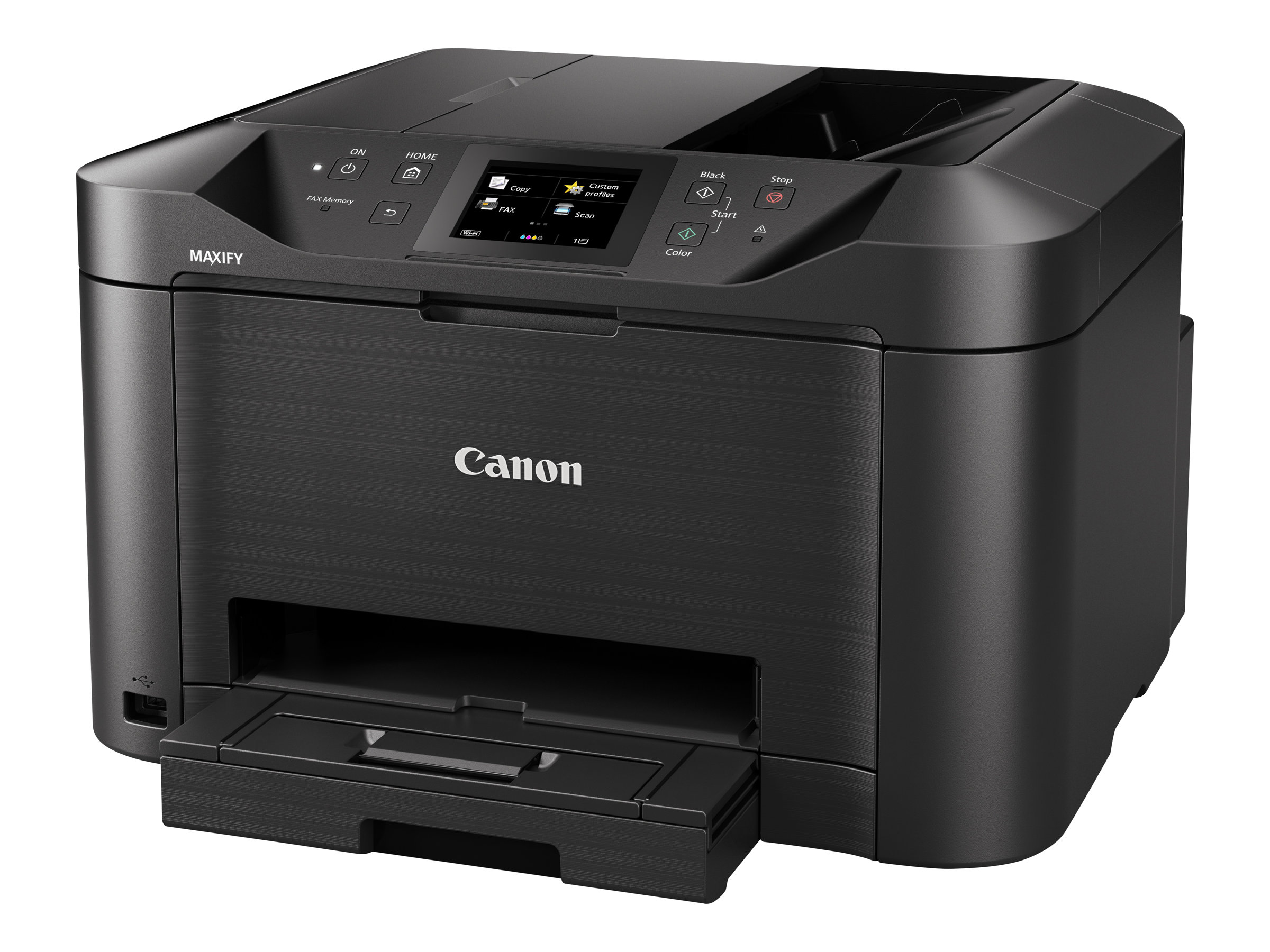CANON MAXIFY MB5150 MFP colour ink-jet A4 210x297mm A4 22ppm copy 24 ipm print 250 sheets USB 2.0 LAN Wi-Fi USB host CANON MAXIFY MB5150 MFP colour ink-jet A4 210x297mm A4 22ppm copy 24 ipm print 250 sheets USB 2.0 LAN Wi-Fi USB host