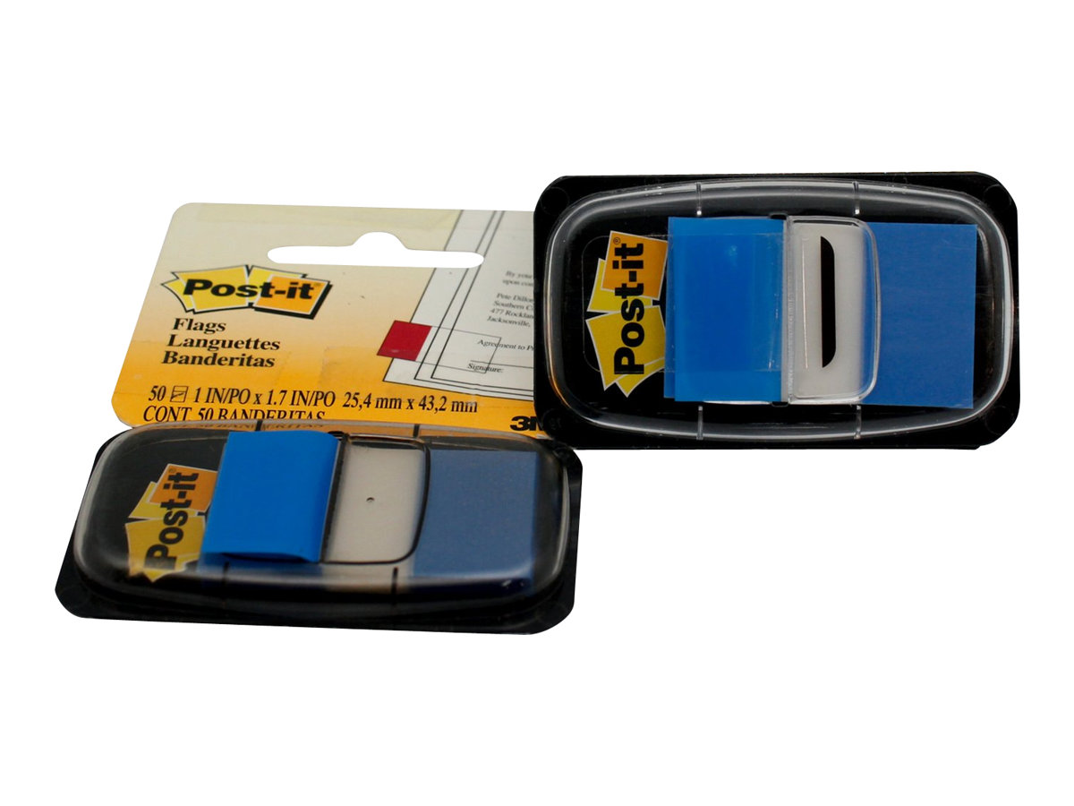 Post-it® Index Haftmarker blau 50 Streifen Post-it® Index Haftmarker blau 50 Streifen