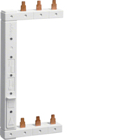 Hager Phasenschiene KCL363L 3P 2reihig links vertikal Hager Phasenschiene KCL363L 3P 2reihig links vertikal