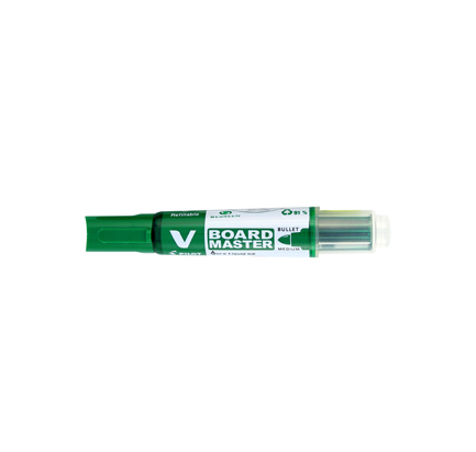 PILOT V-BOARD MASTER Whiteboard-Marker gruen 2,0 - 5,0 mm, 1 St. PILOT V-BOARD MASTER Whiteboard-Marker gruen 2,0 - 5,0 mm, 1 St.