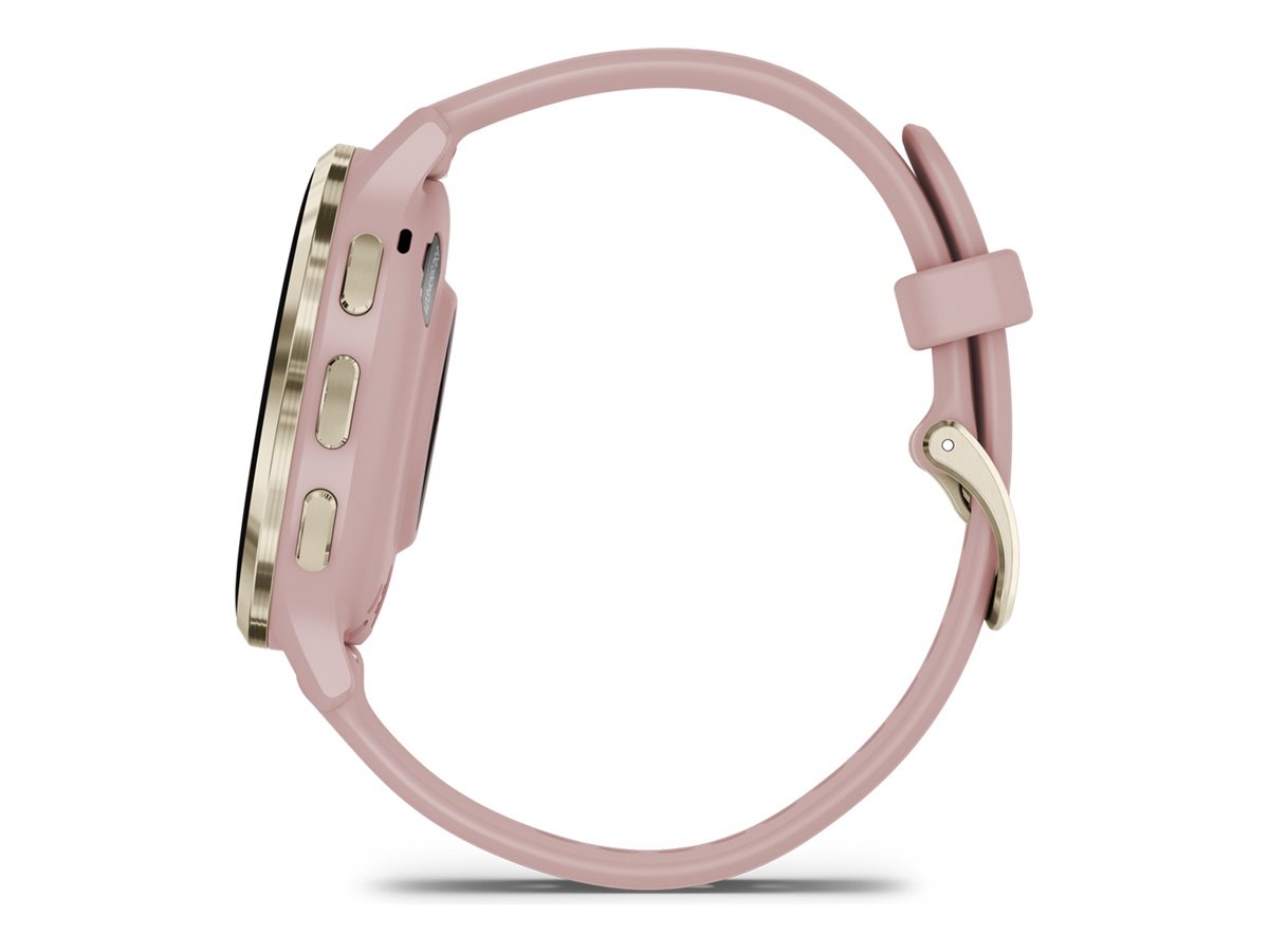 GARMIN Venu 3S Smartwatch dust rose, softgold