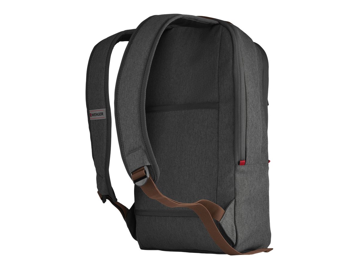 Wenger CityUpgrade 16-Zoll-Rucksack inkl. Tages-Umh?ngetasche - grau