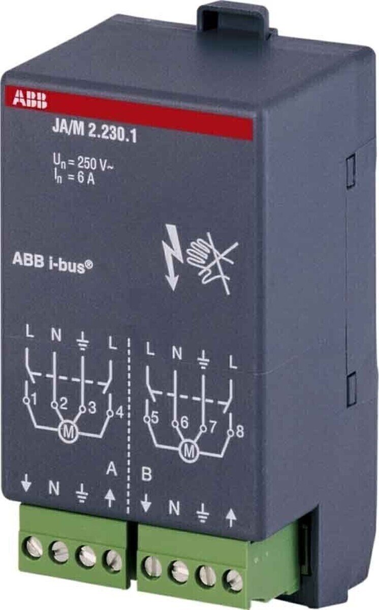 ABB Stotz-KontaktJalousieaktor JA/M2.230.1 2fach 230V