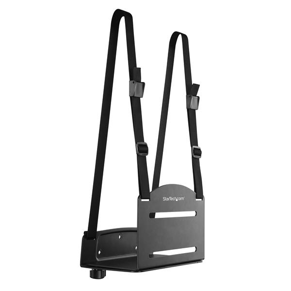 STARTECHCOM CPU Mount  Adjustable Width 48in to 83in Metal Computer Wall Mount PC Wall Mount Computer Mounting Bracket