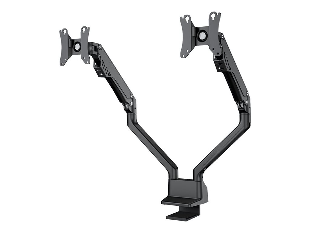 NEOMOUNTS Flat Screen Dual Desk Mount 25,4-81,28cm 10-32Zoll clamp/grommet Black
