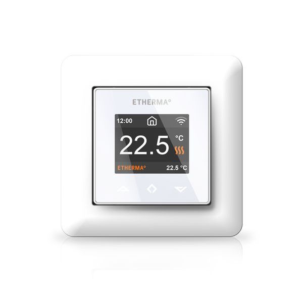 Etherma Thermostat eTOUCH-PRO-1-W Wi‑Fi App‑Steuerung 5‑40 °C
