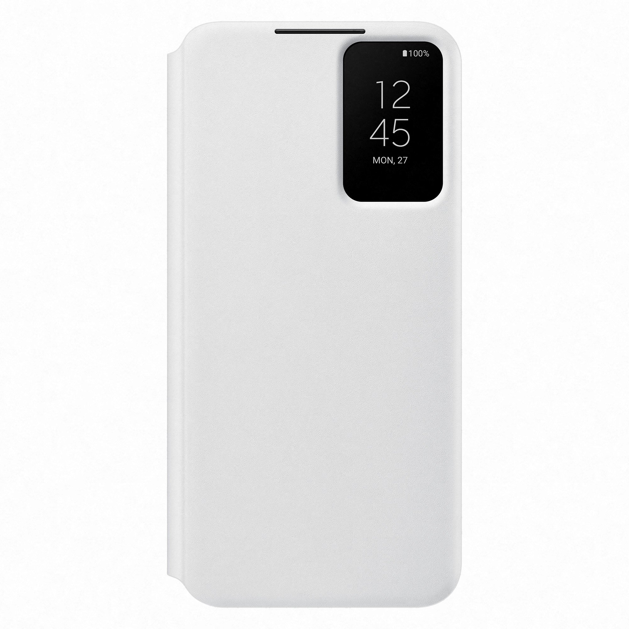 Samsung Clear View Cover für Galaxy S22, White