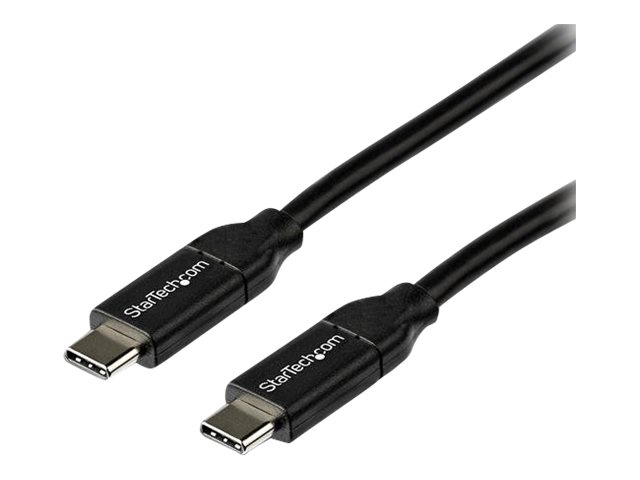 StarTech.com USB-C auf USB-C Kabel mit 5A Power Delivery - St/St - 2m - USB 2.0 - USB-IF zertifiziert - USB Typ C Kabel - USB Typ-C-Kabel - 2 m