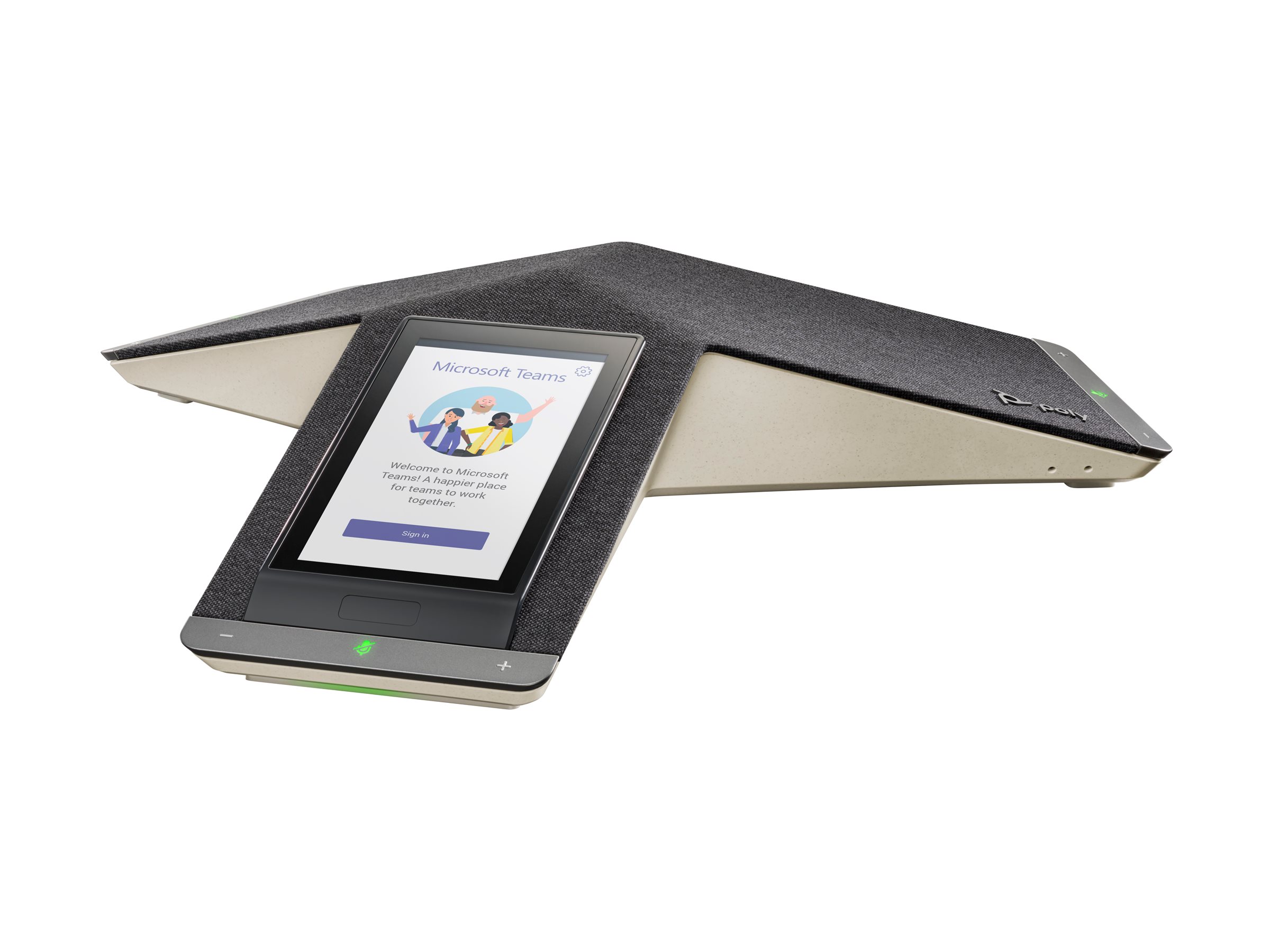 HP Poly Trio C60 IP Conference Phone for Microsoft Teams Full Radio and PoEenabled EMEA INTL English Loc Euro plug