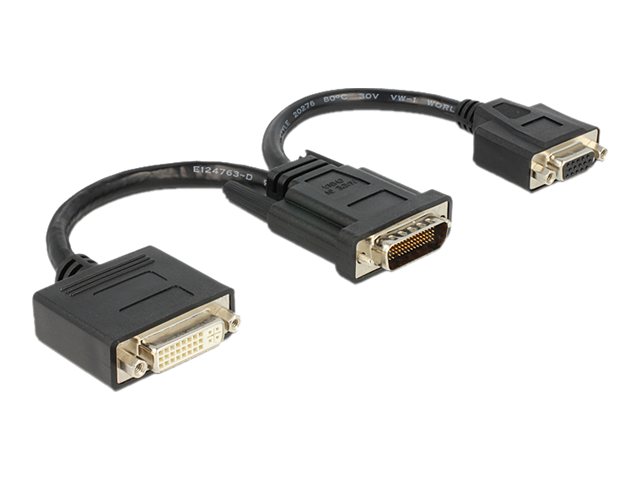 Delock Adapter DMS-59 DVI VGA 20 cm