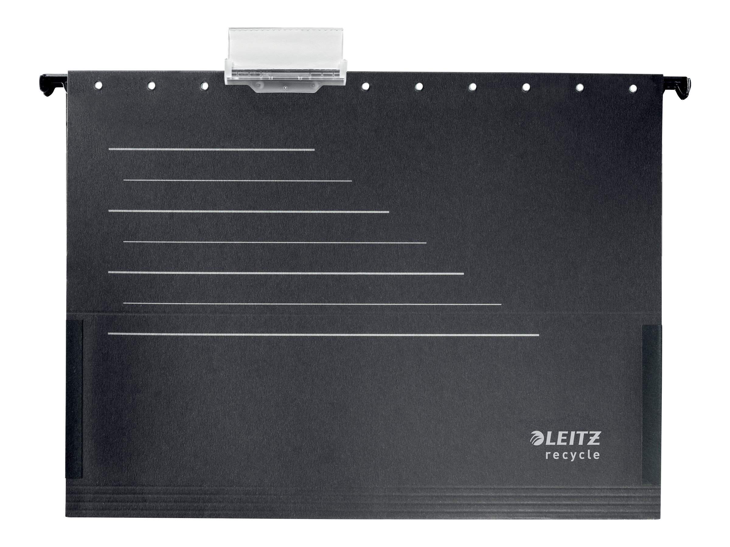 10 LEITZ Hängetaschen ALPHA® recycle 1922 schwarz 10 LEITZ Hängetaschen ALPHA® recycle 1922 schwarz