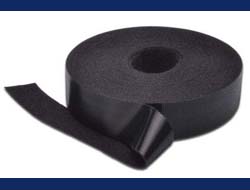 DIGITUS Velcro Klettband, 20 mm breit, 10 m Rolle, Schwarz