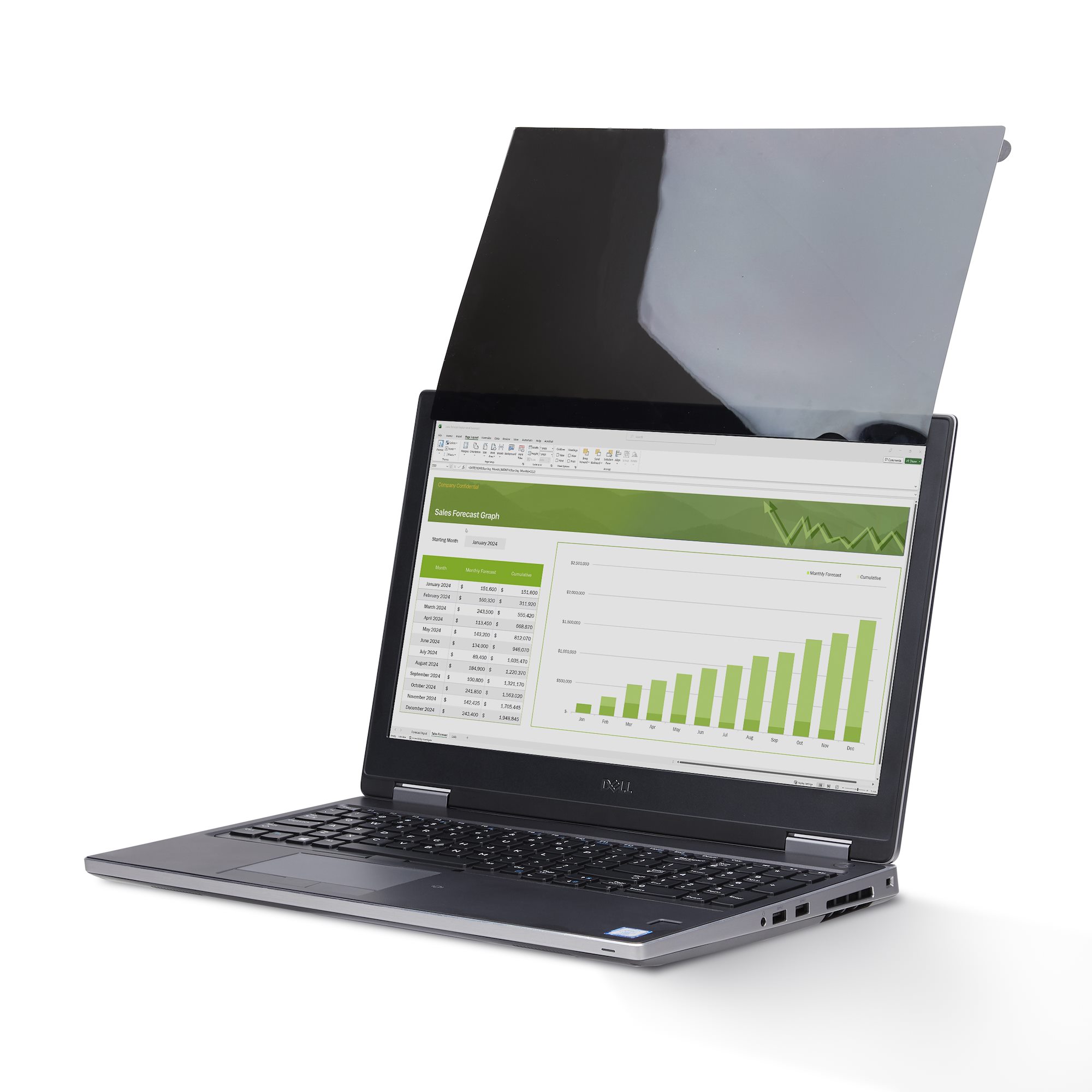 StarTech.com 14-inch Laptop Privacy Screen Touch 16:10 Flip-Up