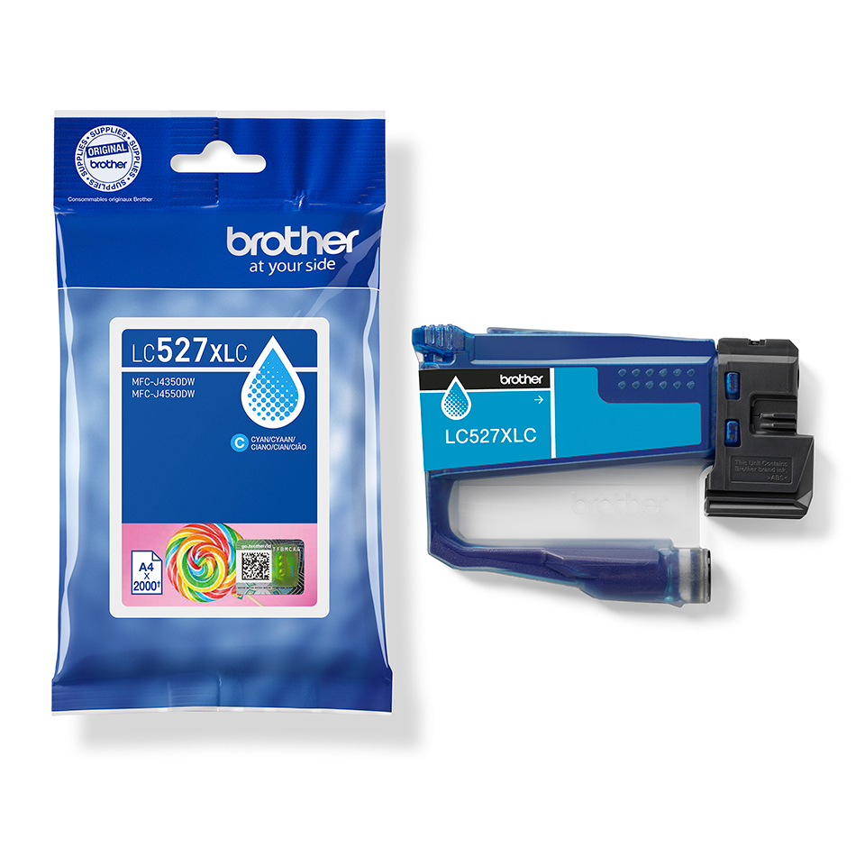 LC527XLC BROTHER MFC Tinte cyan XL 2000