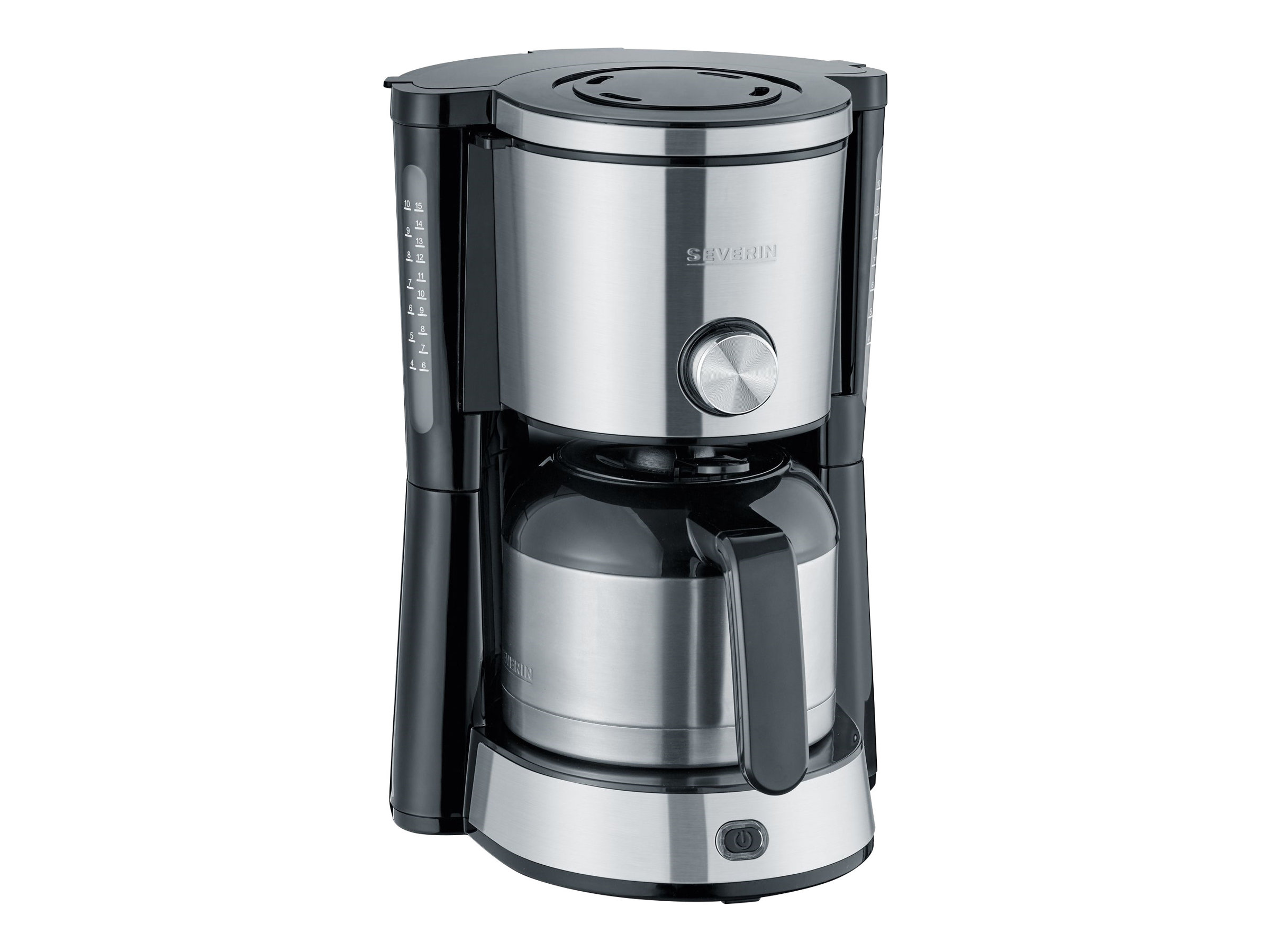 SEVERIN KA 4845 TypeSwitch Kaffeemaschine schwarz, 8 Tassen SEVERIN KA 4845 TypeSwitch Kaffeemaschine schwarz, 8 Tassen