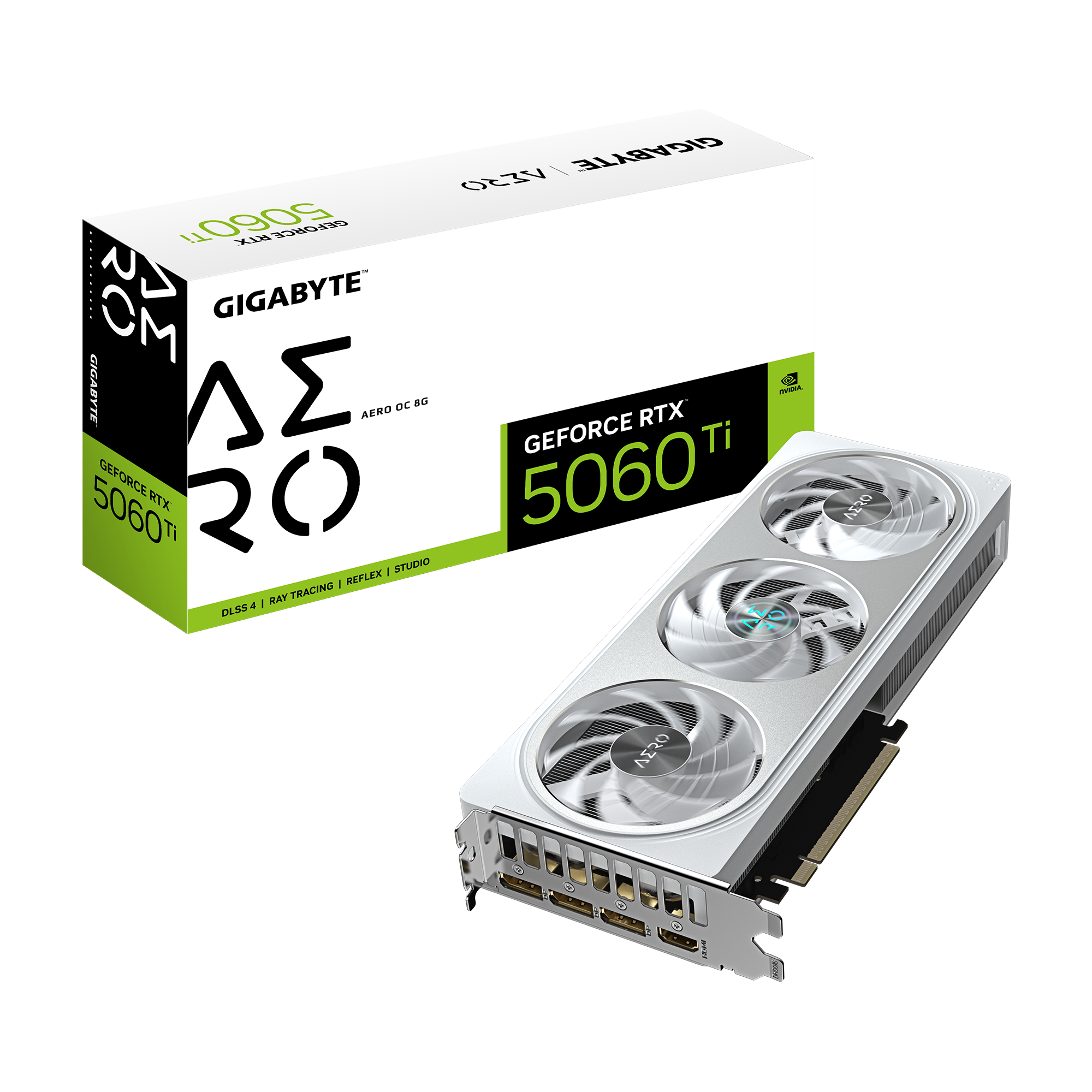 Gigabyte RTX 5060 Ti AERO OC 8GB GDDR7 3xDP
