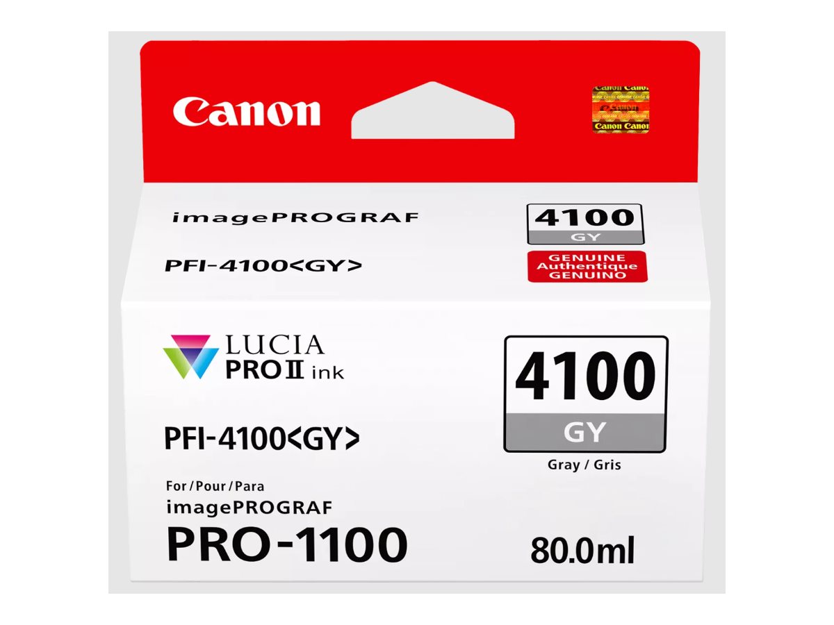 6783C001 CANON PFI4100GY IPF Tinte 6783C001 CANON PFI4100GY IPF Tinte