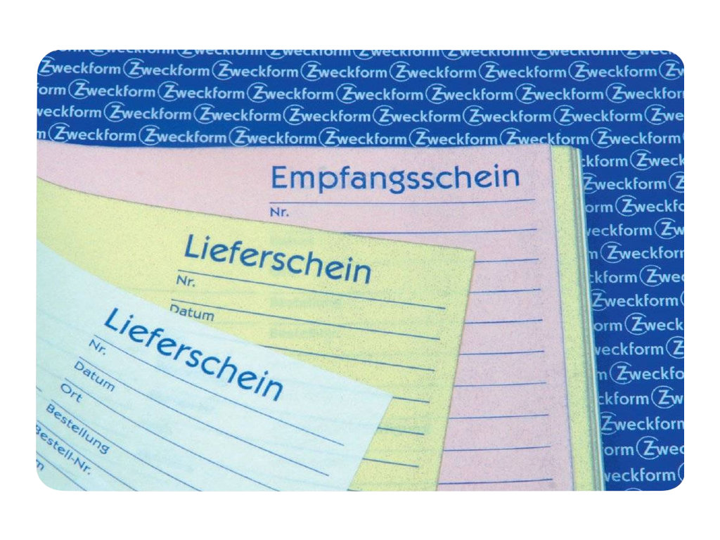 AVERY Zweckform Quittung fuer Kleinunternehmer (ohne MwSt.-Ausweis) Formularbuch 1742