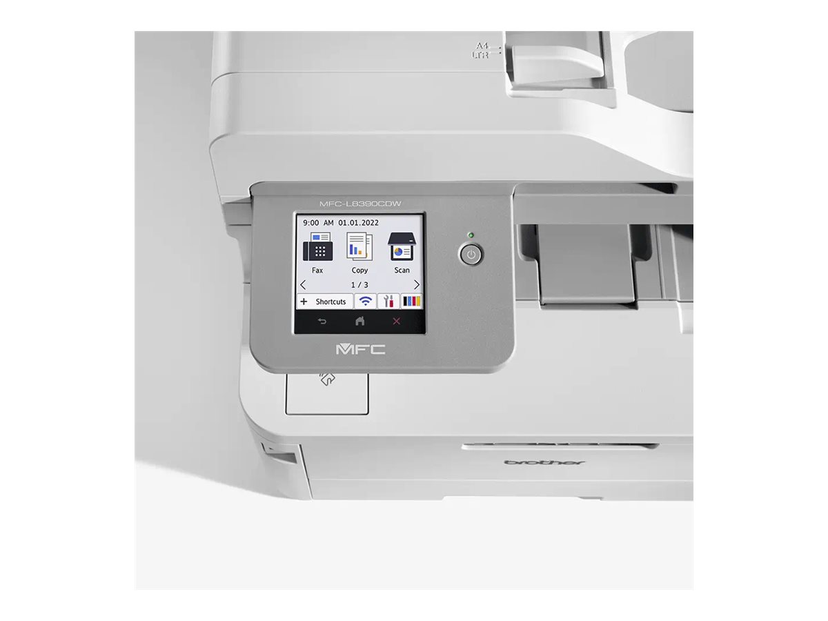 brother MFC-L8390CDW 4 in 1 Farblaser-Multifunktionsdrucker grau