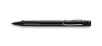 LAMY Kugelschreiber safari schwarz hochglaenzend, Schreibfarbe: schwarz, 1 St.