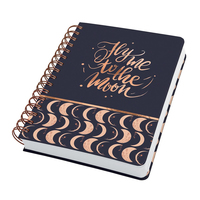 SIGEL Notizbuch mit Spirale Jolie® ca. DIN A5 punktraster, schwarz/kupfer Hardcover 240 Seiten SIGEL Notizbuch mit Spirale Jolie® ca. DIN A5 punktraster, schwarz/kupfer Hardcover 240 Seiten