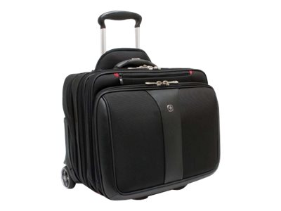 Wenger Patriot 2-teiliges Business-Set mit Comp-U-Roller - schwarz