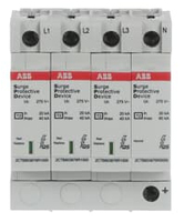 ABB Stotz-KontaktÜberspannungsableiter OVR T2 3N 40-275 P f.230/400V TT-3Pf.TNS ABB Stotz-KontaktÜberspannungsableiter OVR T2 3N 40-275 P f.230/400V TT-3Pf.TNS