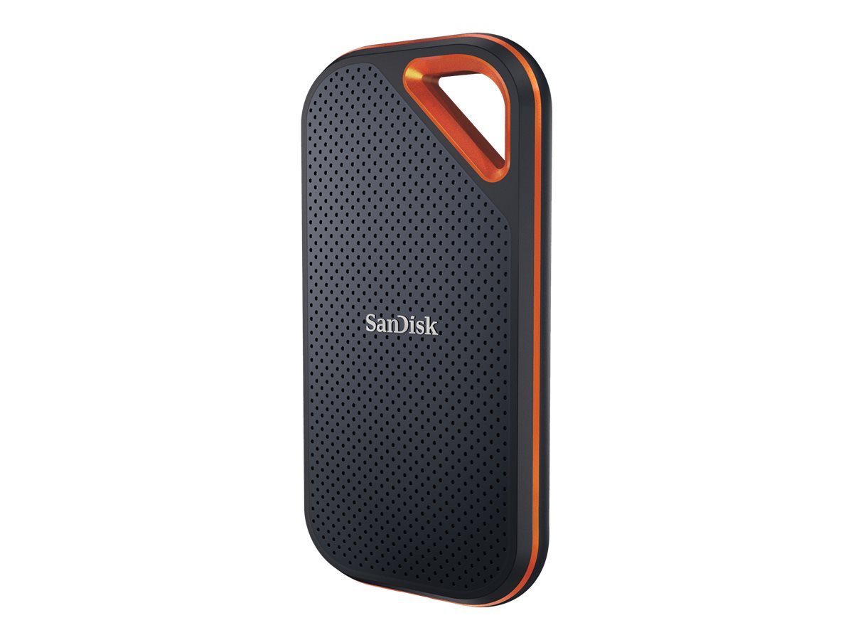 SANDISK Extreme PRO 2TB Portable SSD Read/Write Speeds up to 2000MB/s USB 3.2 Gen 2x2 Forged Aluminum Enclosure 2-meter drop protect