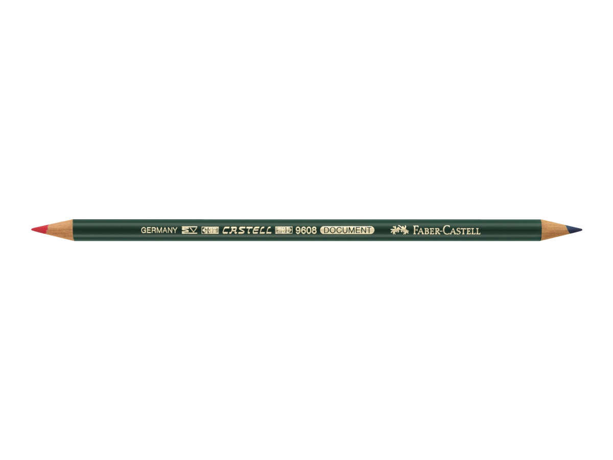 FABER-CASTELL Document Kopierstift rot/blau, 1 St. FABER-CASTELL Document Kopierstift rot/blau, 1 St.