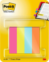 Post-it® Page Marker Poptimistic Haftmarker farbsortiert 4x 50 Streifen Post-it® Page Marker Poptimistic Haftmarker farbsortiert 4x 50 Streifen