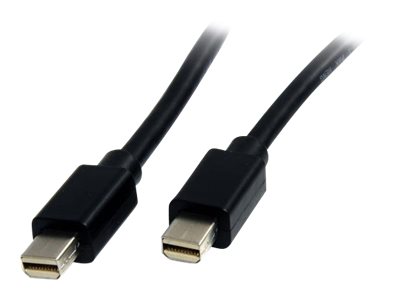 StarTech.com 2 m Mini DisplayPort Kabel - 4K x 2K Ultra HD Video - Mini DP 1.2(Stecker) auf Mini DP(Stecker) Monitor Kabel - mDP Kabel kann mit Thunderbolt 2 Ports arbeiten - M/M (MDISP2M) - DisplayPort-Kabel - 2 m