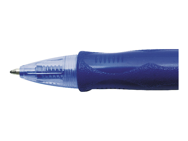 BIC Gel-ocity Gelschreiber blau/transparent 0,3 mm, Schreibfarbe: blau, 12 St.