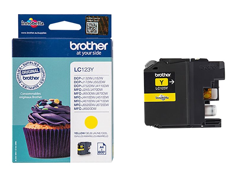 LC123Y BROTHER MFC Tinte yellow ST 600