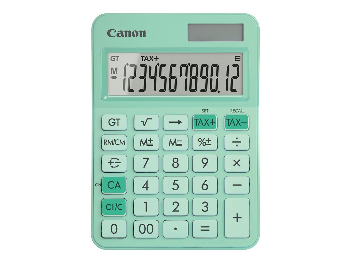 Canon LS-125KB-GR Tischrechner gruen Canon LS-125KB-GR Tischrechner gruen