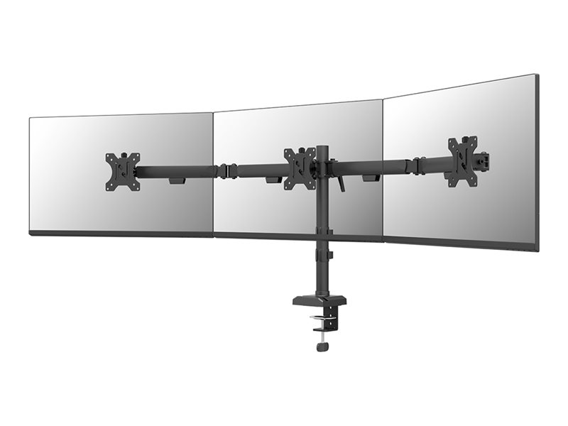 NEOMOUNTS NERO Triple Flat Screen Desk Mount NEOMOUNTS NERO Triple Flat Screen Desk Mount