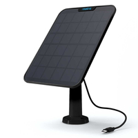 Reolink Schwarzes 6W Solarpanel
