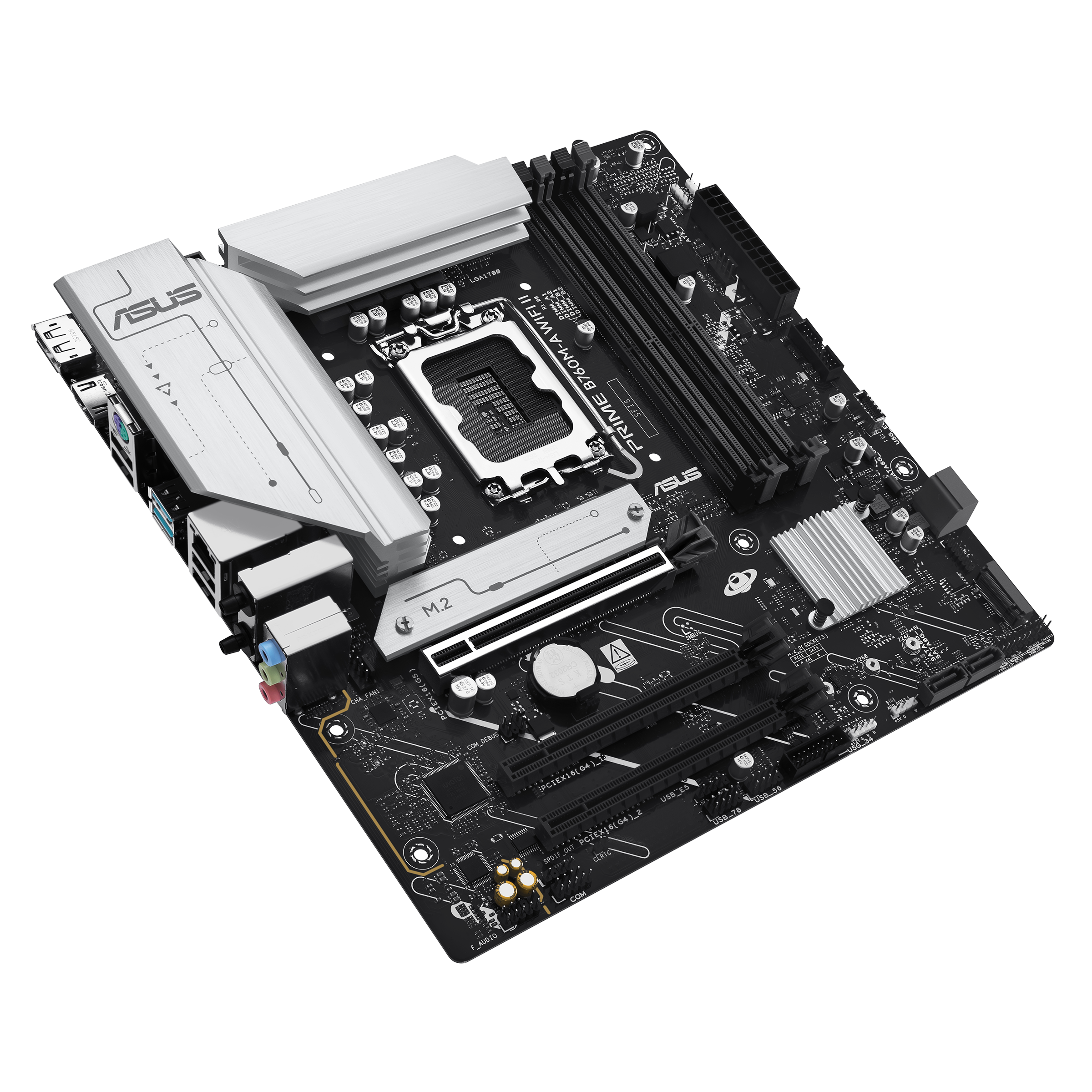 ASUS PRIME B760M-A WIFI II micro ATX LGA1700 Wi-Fi 6E