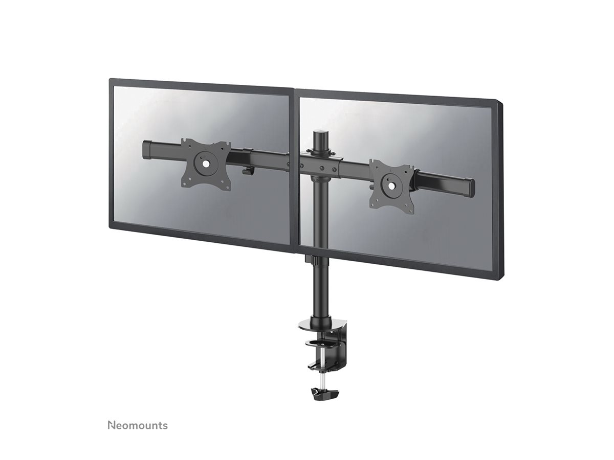 NEOMOUNTS Flat Screen Desk Mount clamp/grommet Crossbar 25,4-68,6cm 10-27Zoll Black