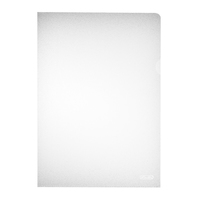 100 herlitz SichthÃ¼llen Economy DIN A4 transparent genarbt 0,09 mm