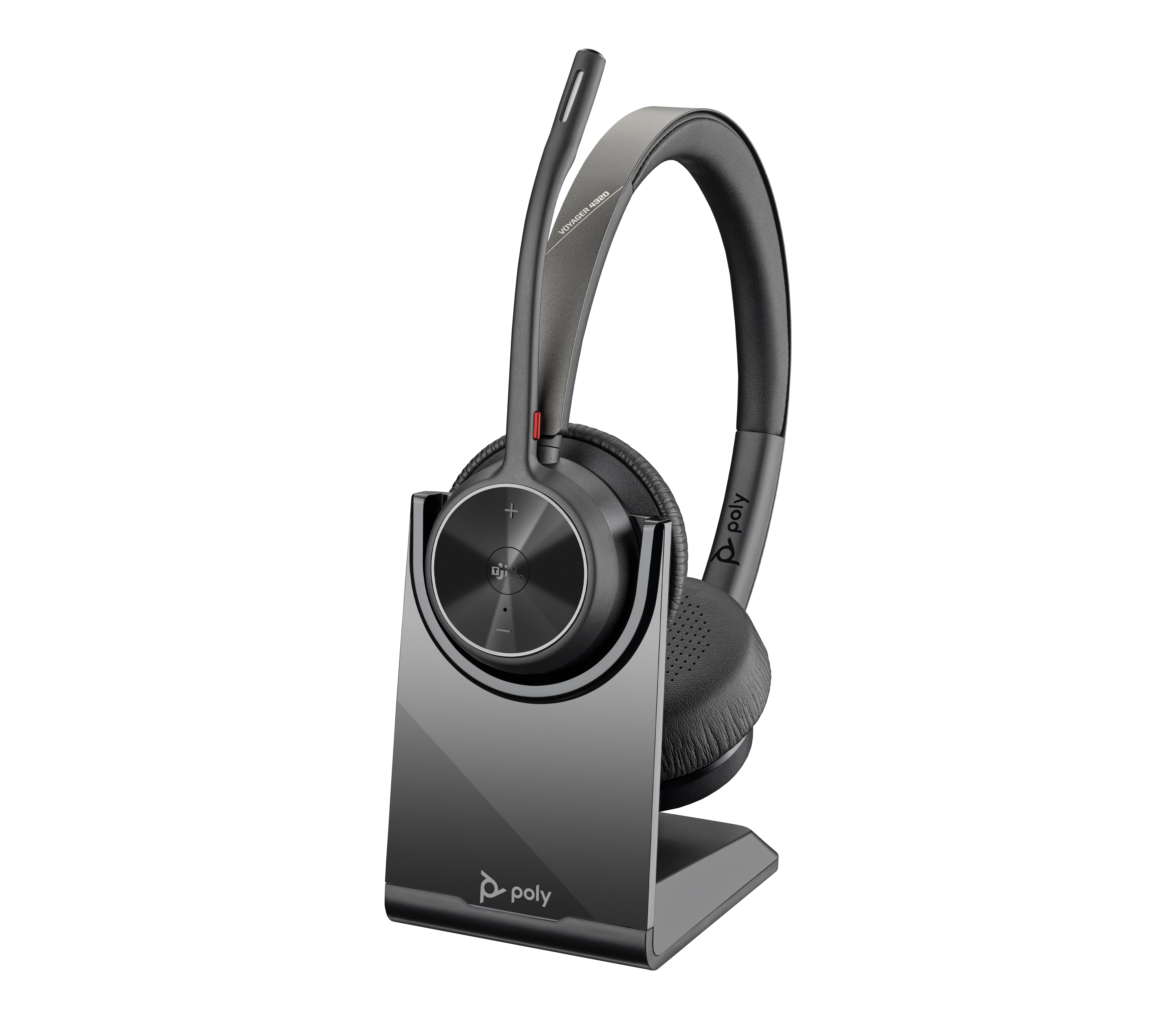 Poly Voyager 4320 UC BT USBC MS mit Stand Stereo