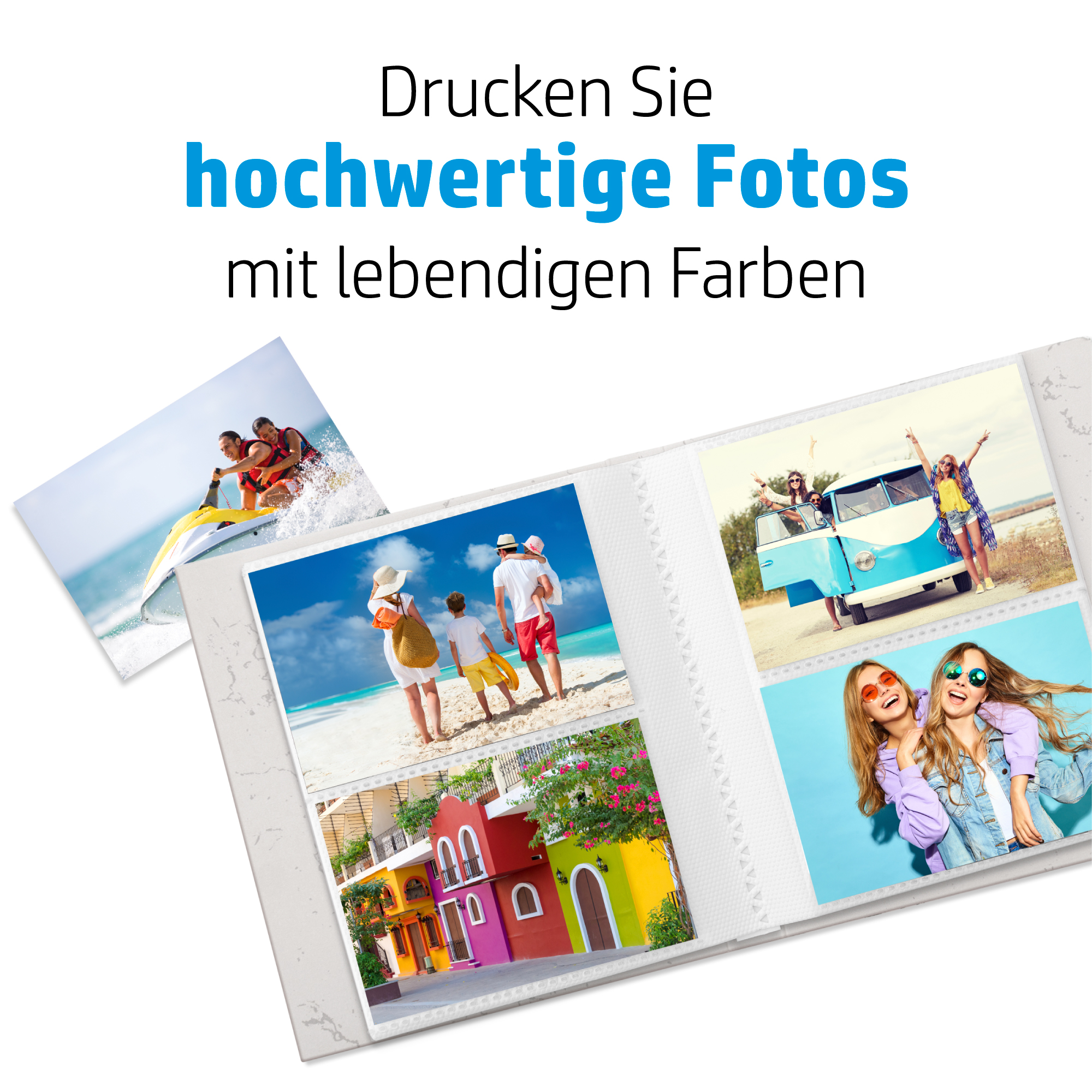 HP Fotopapier 7HF70A 10,0 x 15,0 cm matt 180 gqm 25 Blatt