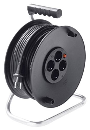 Bachmann Kabeltrommel 4-fach mit Thermoschutz
