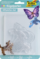 Folia Bügelperlen Stiftplatten Tierwelt transparent