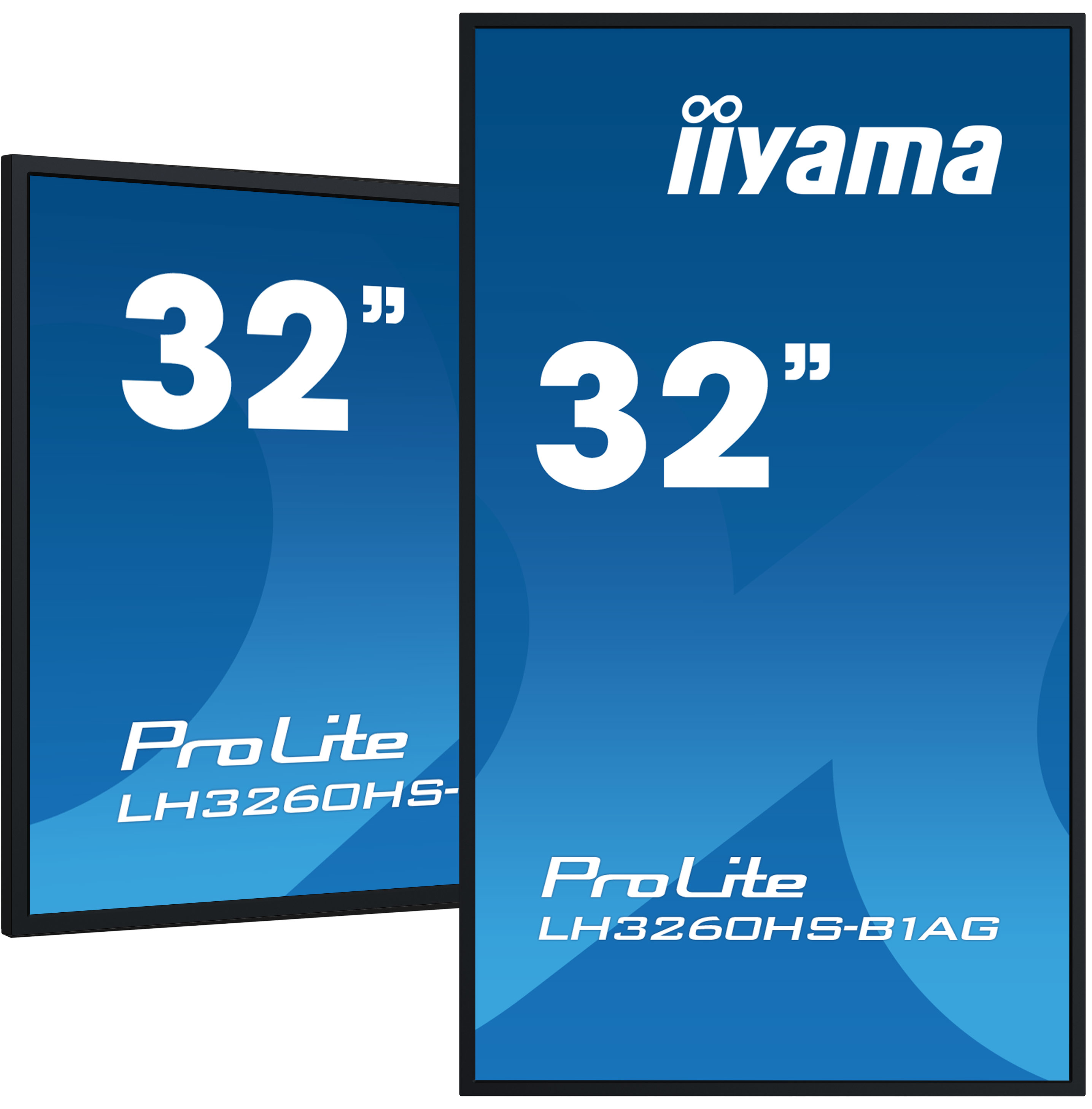 IIYAMA LH3260HSB1AG 81,28cm 32Zoll 1920x1080 FHD VA panel Haze 25perc 500cdm Landscape and Portrait Wallmount Included
