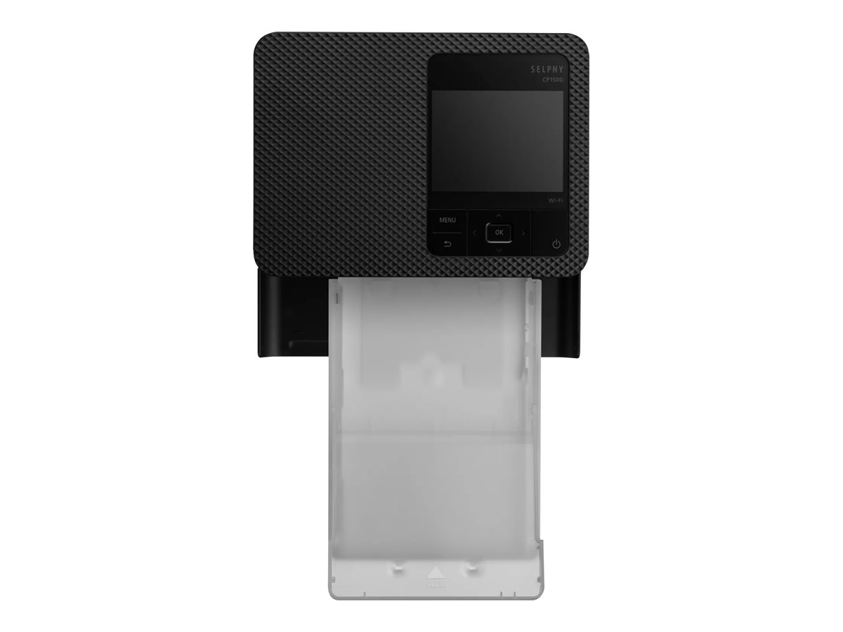 CANON SELPHY CP1500 Printer colour dye sublimation 148x100mm 0.41 min/page colour USB Wi-Fi Black CANON SELPHY CP1500 Printer colour dye sublimation 148x100mm 0.41 min/page colour USB Wi-Fi Black